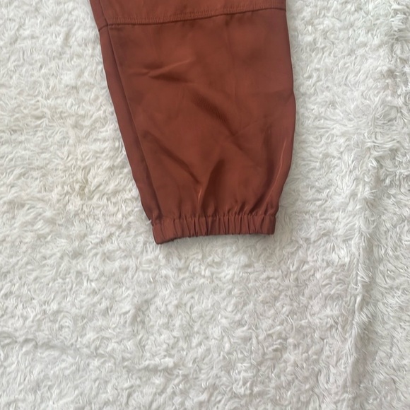 Theory Brown Track Pants Relaxed Fit Joggers - Picture 6 of 13